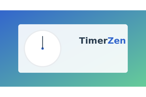 TimerZen interface showing elegant timers on various devices